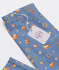 Hanukkah-Mens-Pajama-Cornflower-Blue-Closeup-Product-View