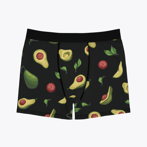 Happy Avocado Men's Boxer Briefs