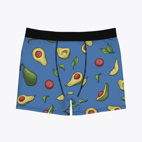 Happy Avocado Men's Boxer Briefs
