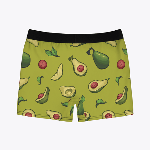 Happy Avocado Men's Boxer Briefs