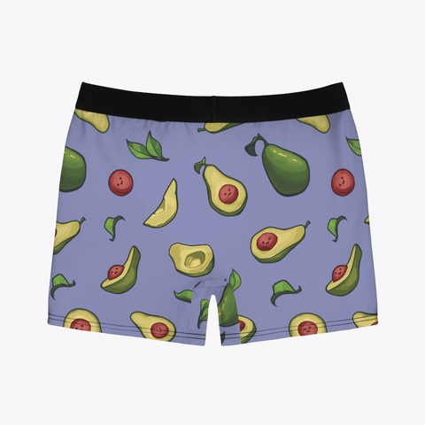 Happy Avocado Men's Boxer Briefs