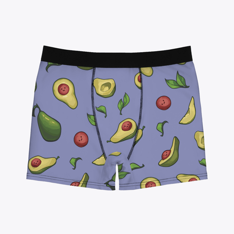 Happy Avocado Men's Boxer Briefs