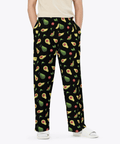 Happy-Avocado-Mens-Pajama-Black-Lifestyle-Front-View