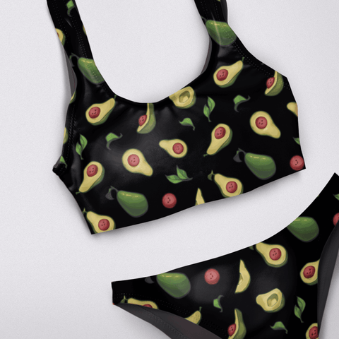 Happy Avocado Women's Two Piece Bikini