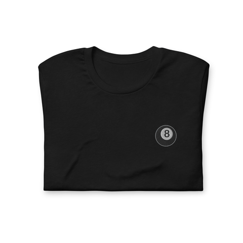 Magic Eight Ball Embroidered T-shirt
