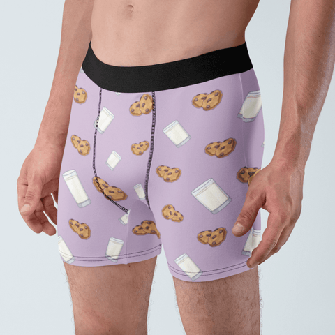 Milk & Cookies Men's Boxer Briefs