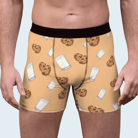 Milk & Cookies Men's Boxer Briefs