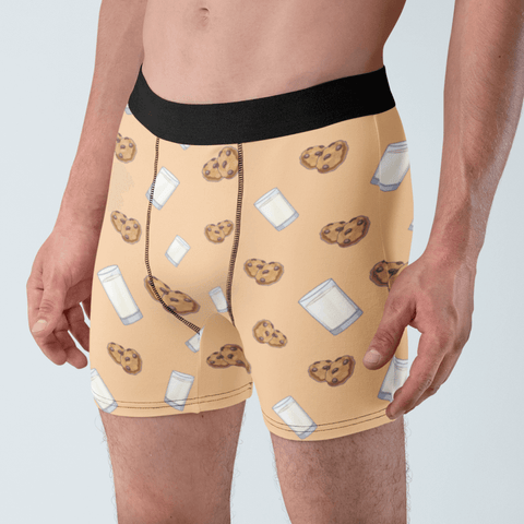 Milk & Cookies Men's Boxer Briefs