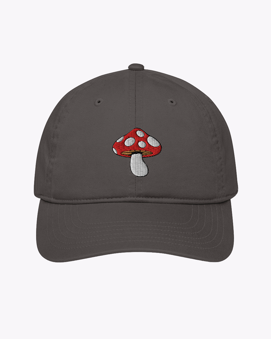 Embroidered Mushroom Hat