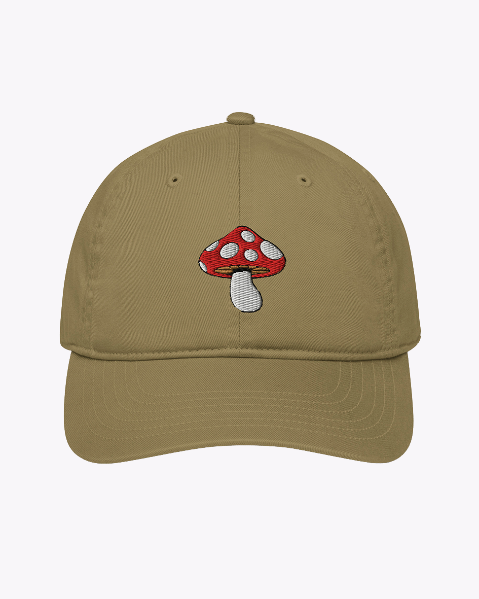 Embroidered Mushroom Hat
