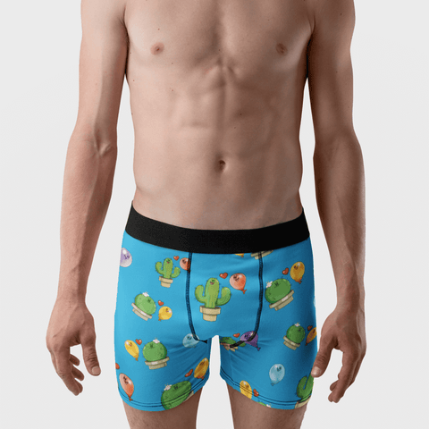 Opposites Attract Men's Boxer Briefs