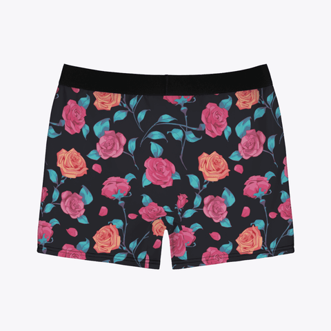 Painted Roses Men's Boxer Briefs