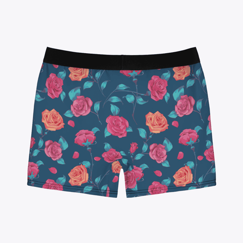 Painted Roses Men's Boxer Briefs