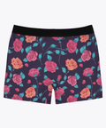 Rose pattern on mens boxers