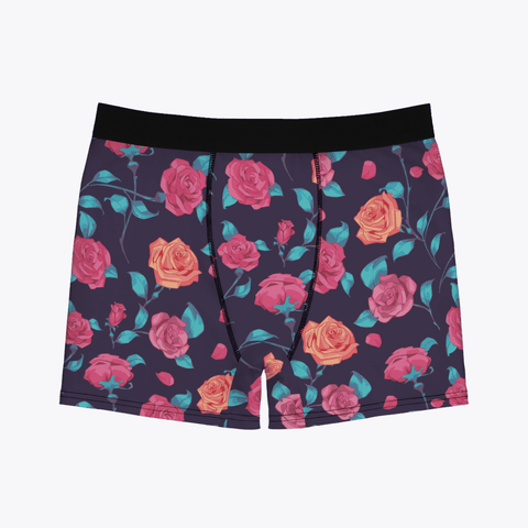 Painted Roses Men's Boxer Briefs
