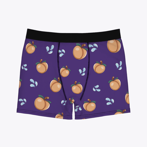 Peach-Emoji-Mens-Boxer-Briefs-Eggplant-Product-Front