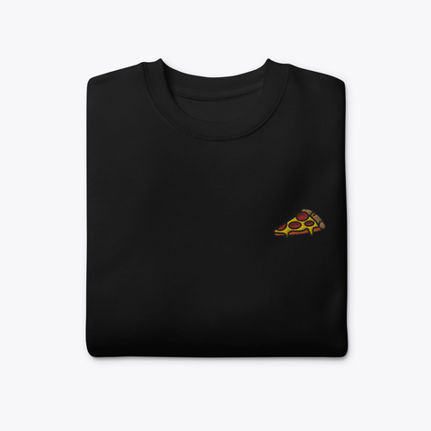 Pepperoni Pizza Embroidered Sweatshirt