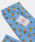 Pineapple-Mens-Pajama-Cornflower-Blue-Closeup-Product-View