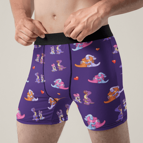 Prehistoric Passion Men's Boxer Briefs