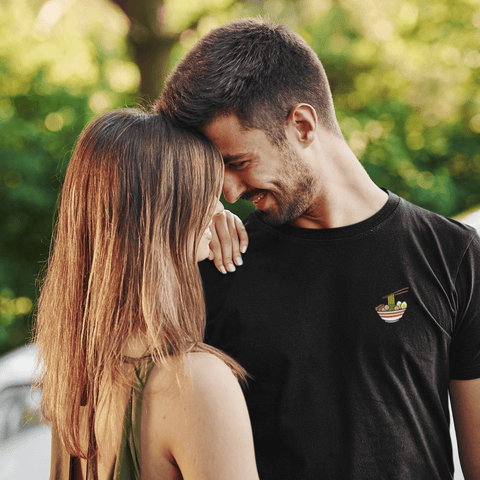 Ramen Bowl Embroidered T-shirt