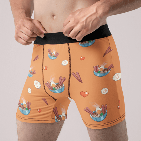Ramen Bowl Men's Boxer Briefs