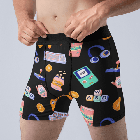Retro Gamer Men's Boxer Briefs