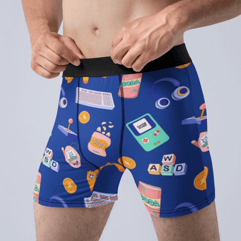 Retro Gamer Men's Boxer Briefs