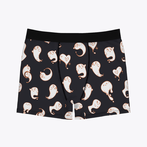 Retro Ghost Men's Boxer Briefs