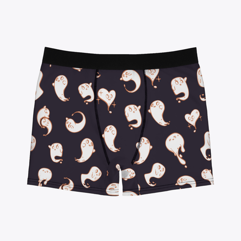 Retro Ghost Men's Boxer Briefs