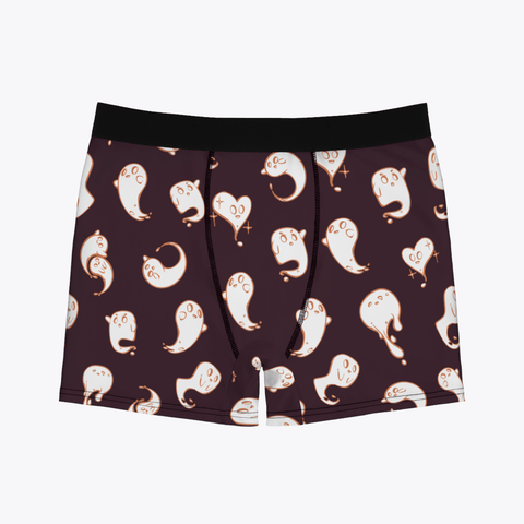 Retro Ghost Men's Boxer Briefs