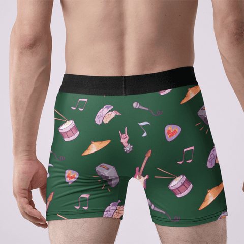Rock N' Roll Men's Boxer Briefs