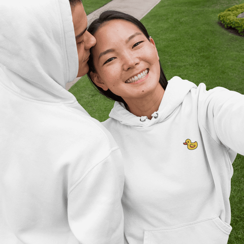 Rubber Duck Embroidered Hoodie