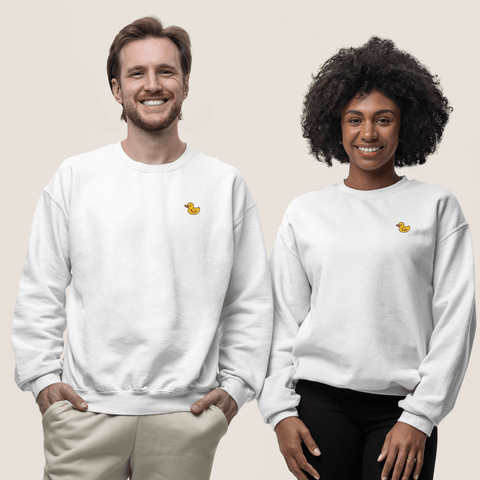 Rubber Duck Embroidered Sweatshirt