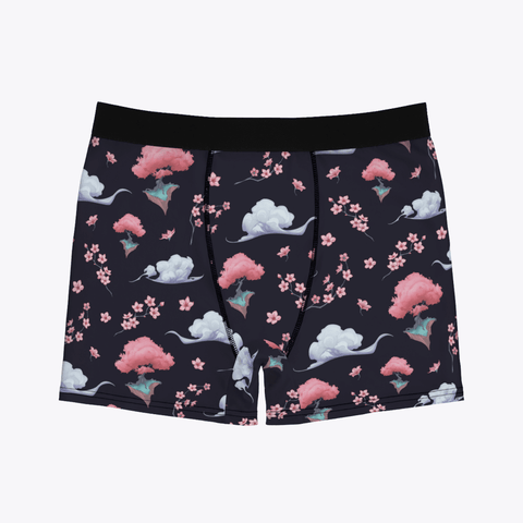Sakura Tree Men's Boxer Briefs