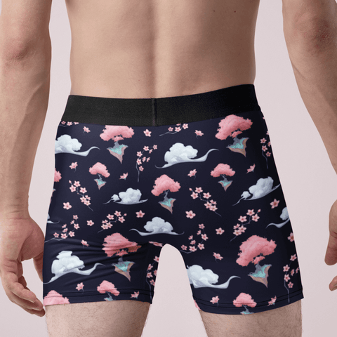 Sakura Tree Men's Boxer Briefs