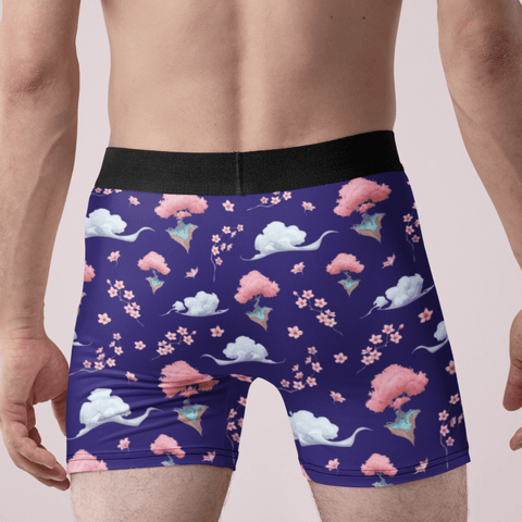 Sakura Tree Men's Boxer Briefs