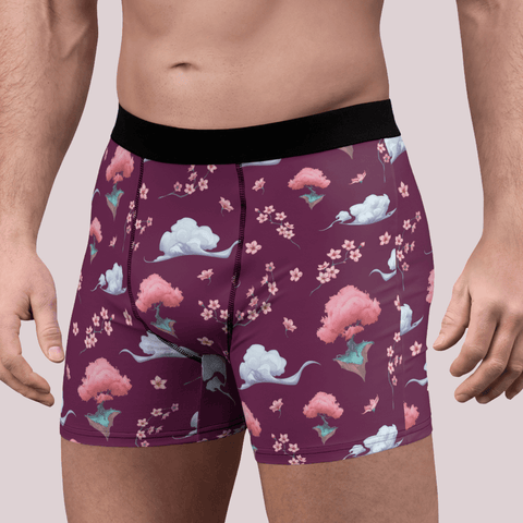 Sakura Tree Men's Boxer Briefs