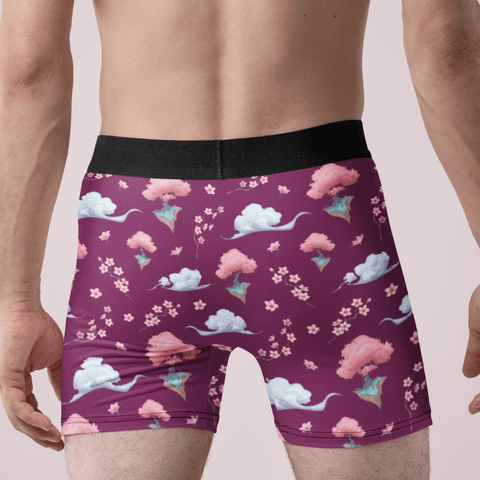 Sakura Tree Men's Boxer Briefs