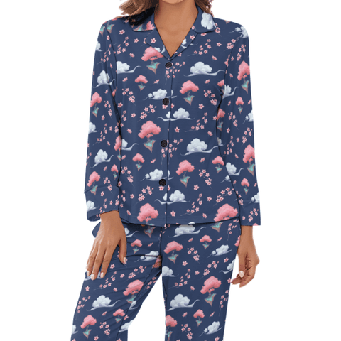 Sakura Tree Women's Pajama Set