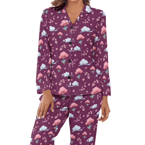 Sakura Tree Women's Pajama Set