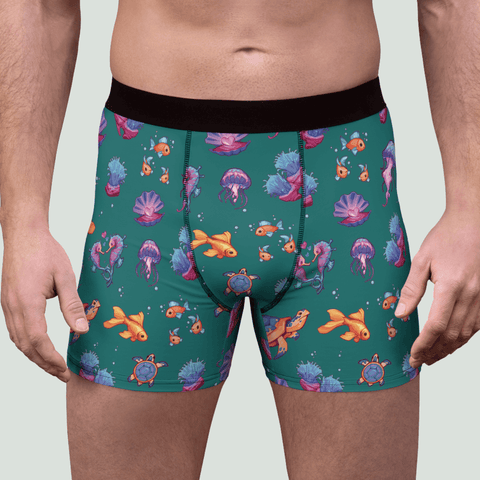 Sea Life Men's Boxer Briefs