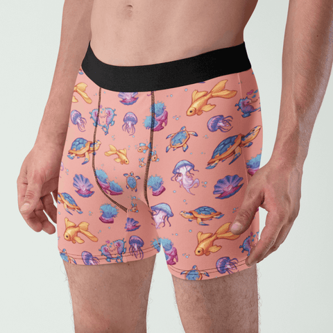 Sea Life Men's Boxer Briefs