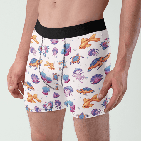 Sea Life Men's Boxer Briefs