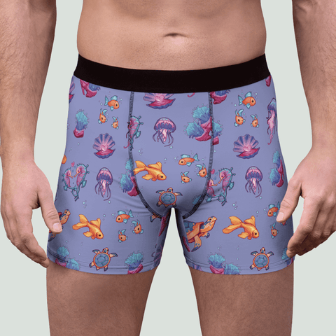 Sea Life Men's Boxer Briefs