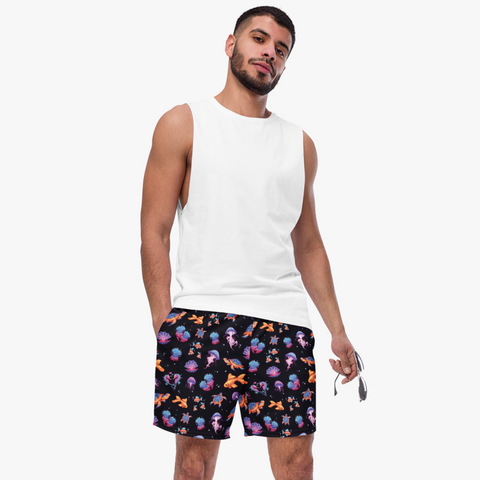 Sea Life Men's Swim Trunks