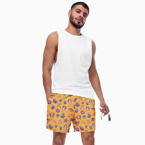 Sea Life Men's Swim Trunks