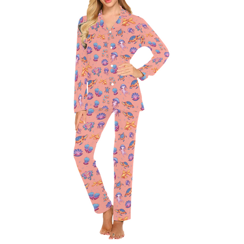 Sea Life Women's Pajama Set