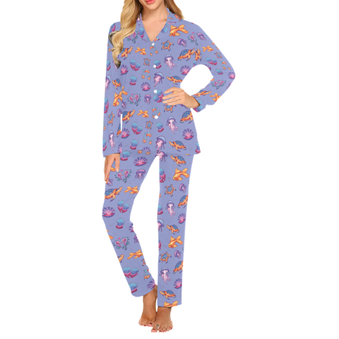 Sea Life Women's Pajama Set