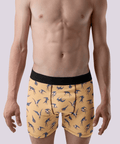 Sparrow-Mens-Boxer-Briefs-Light-Yellow-Frontal-View