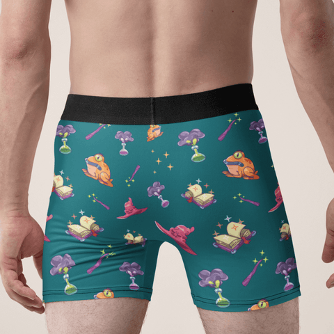 Spells-_-Potions-Mens-Boxer-Briefs-Teal-Rear-View